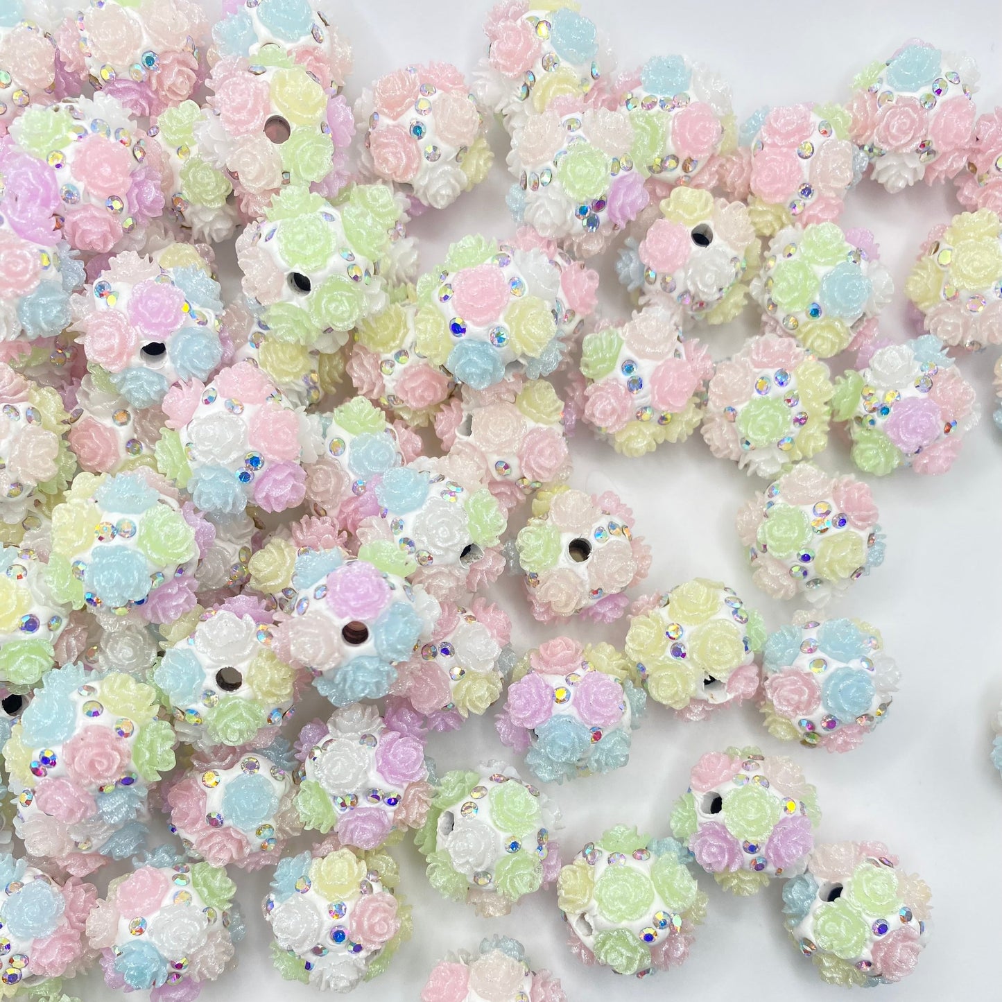Bed Of Roses Fancy Beads
