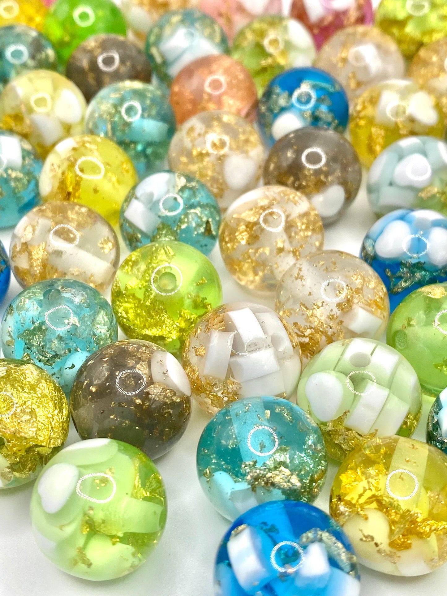 Forever in My Heart Acrylic Beads