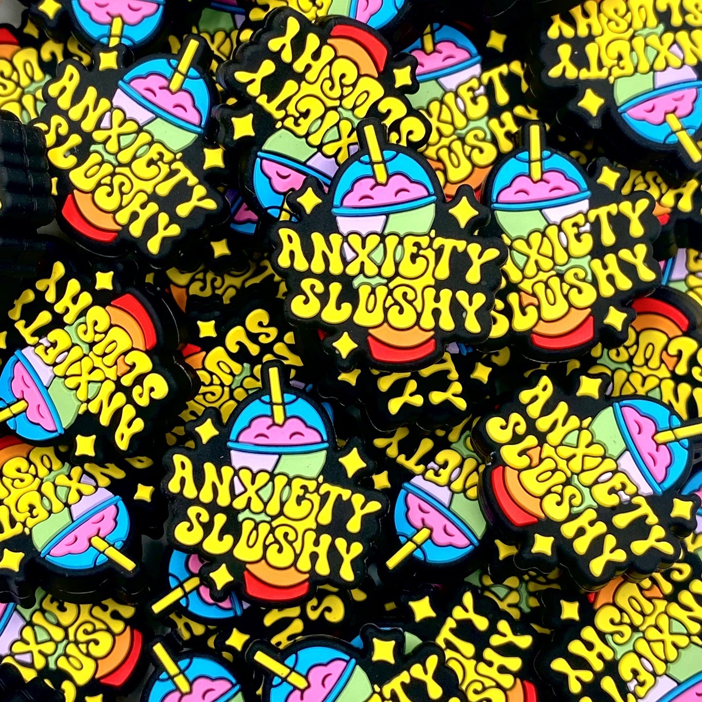 Anxiety Slushy Silicone Focal Beads