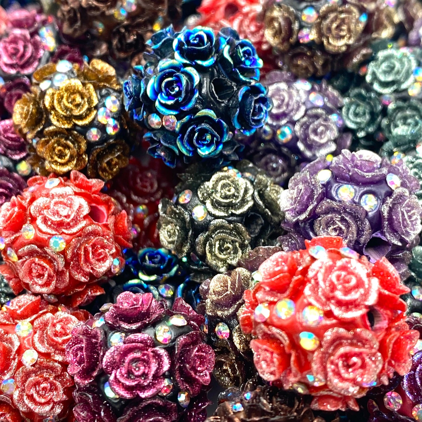 Kiss From a Rose Acrylic Beads