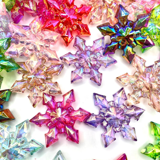 Be A Special Snowflake Acrylic Beads
