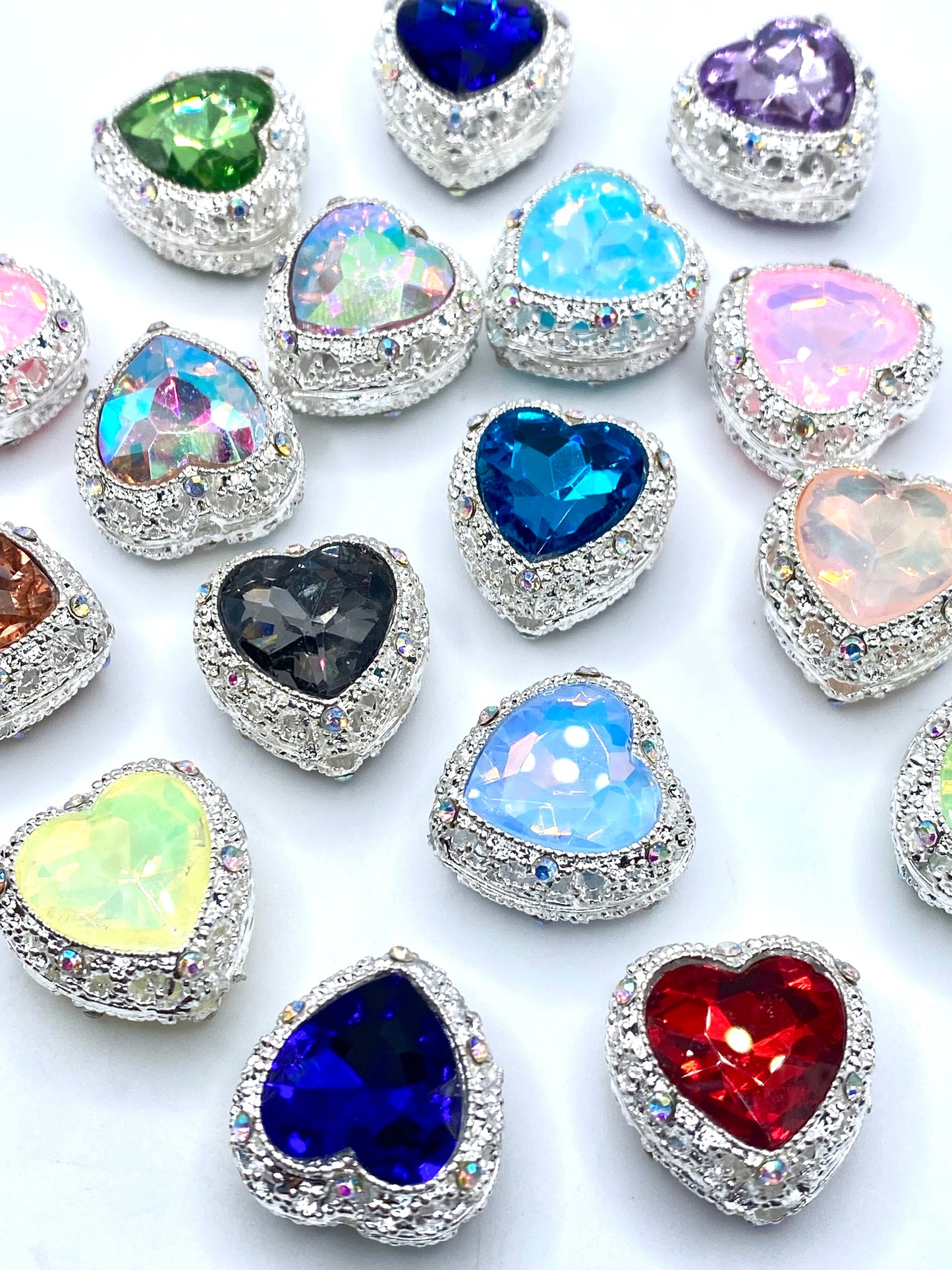 The Strongest Hearts Have The Most Scars Fancy Beads