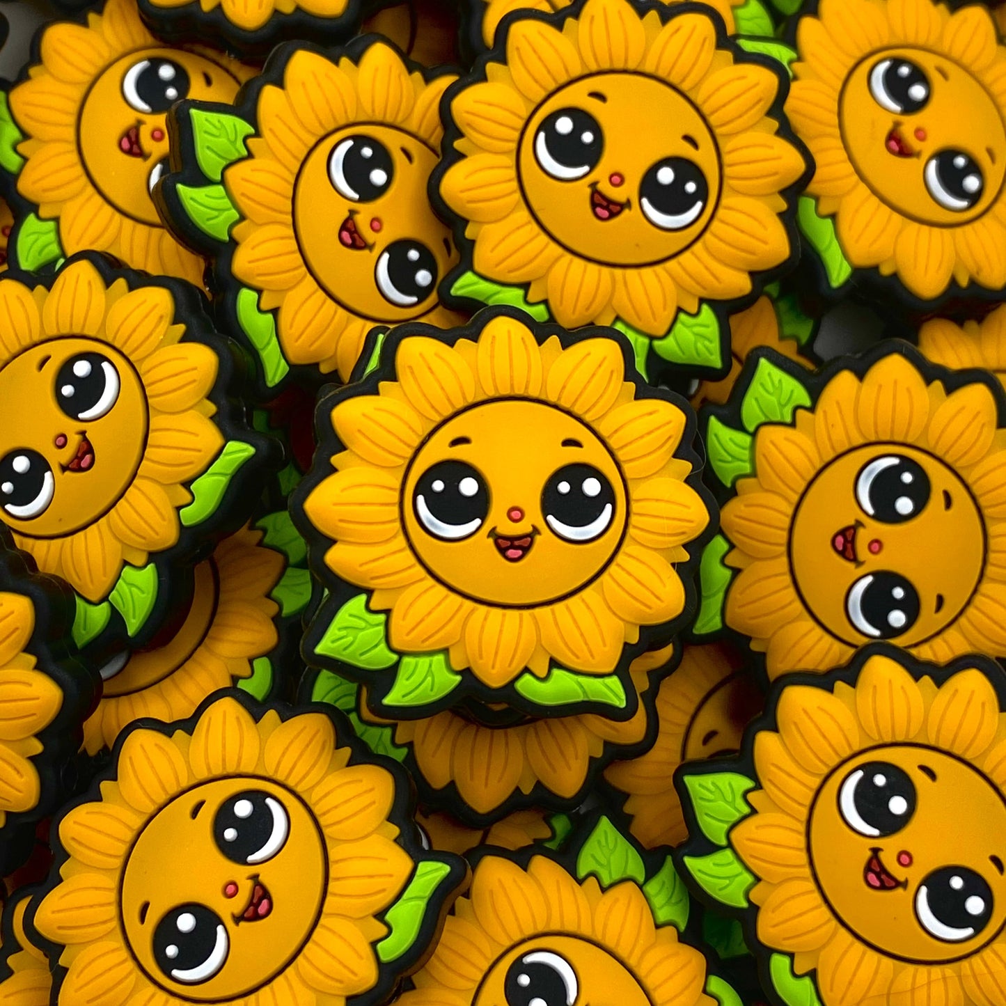 A Ray of Sunshine Silicone Focal Beads