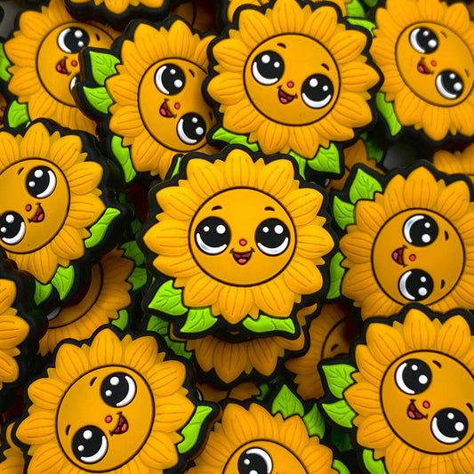 A Ray of Sunshine Silicone Focal Beads