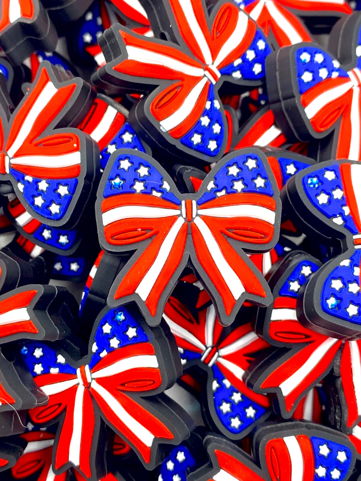 American Bow Silicone Focal Beads