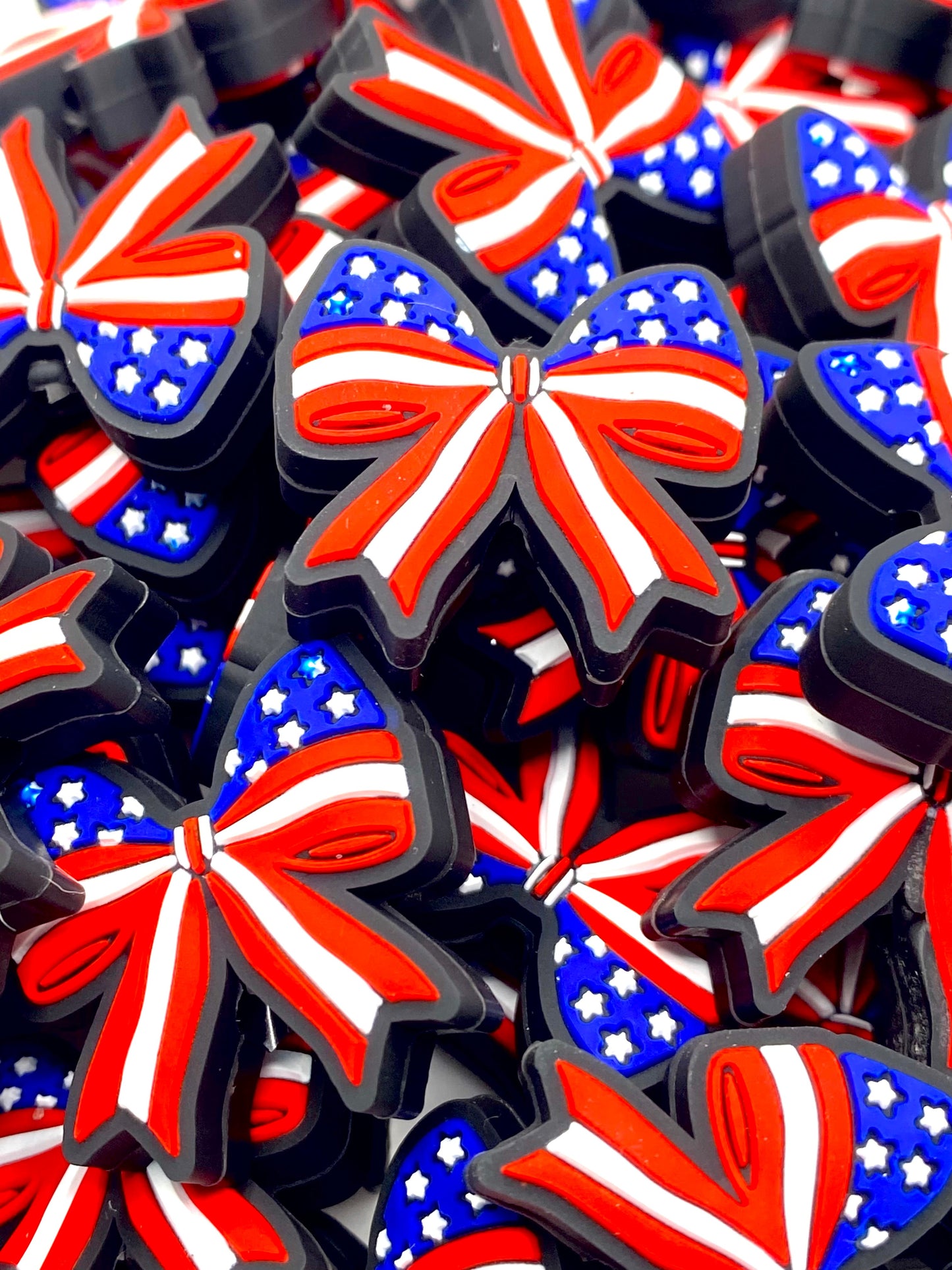 American Bow Silicone Focal Beads