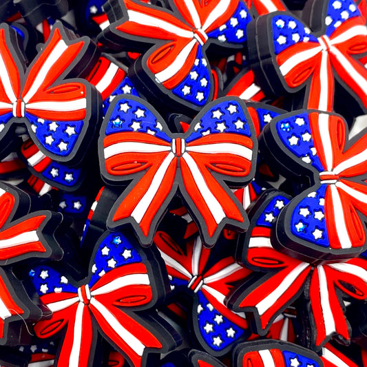 American Bow Silicone Focal Beads