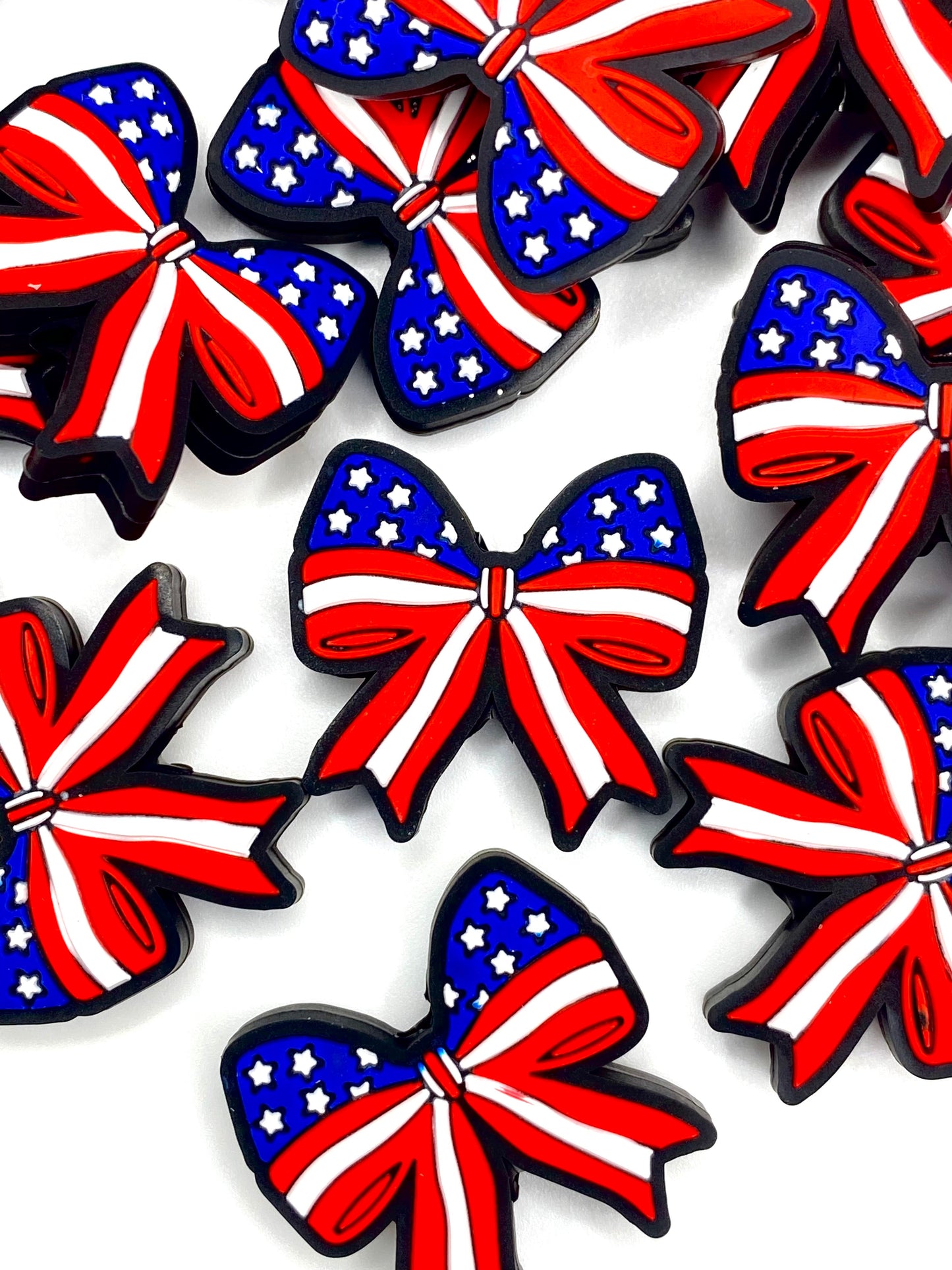 American Bow Silicone Focal Beads