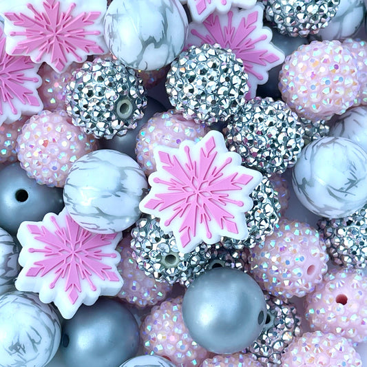 Pink Christmas Bead Bundle