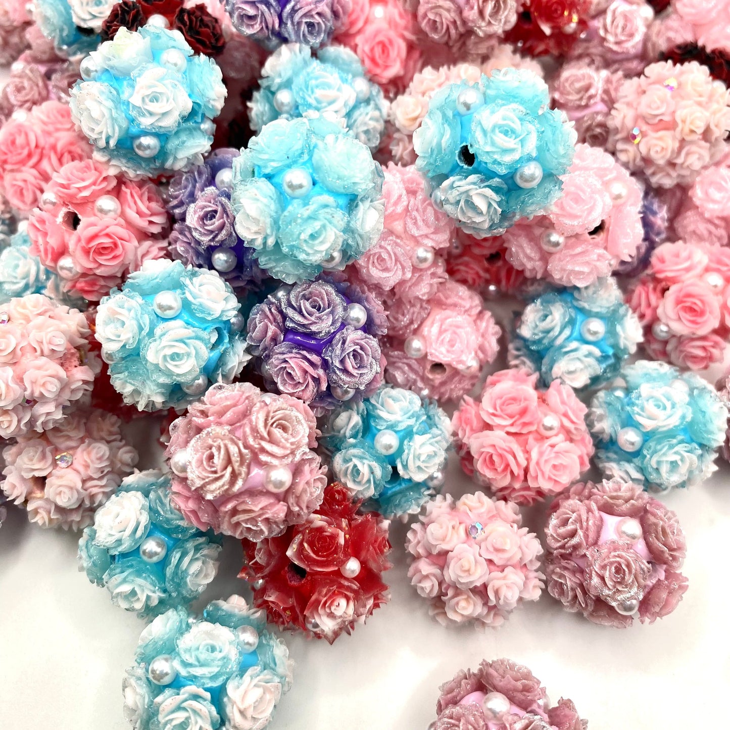 No Rose Without a Thorn Luxury Acrylic Beads
