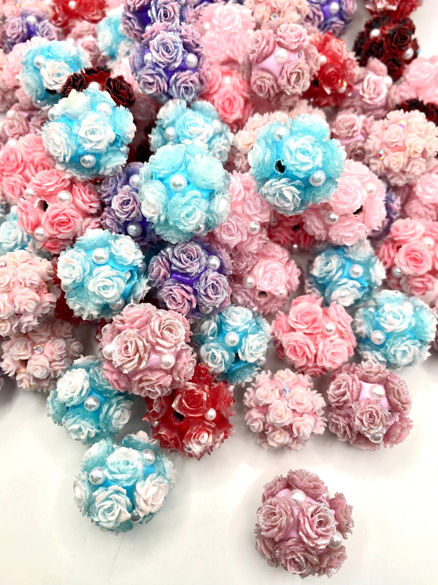No Rose Without a Thorn Luxury Acrylic Beads