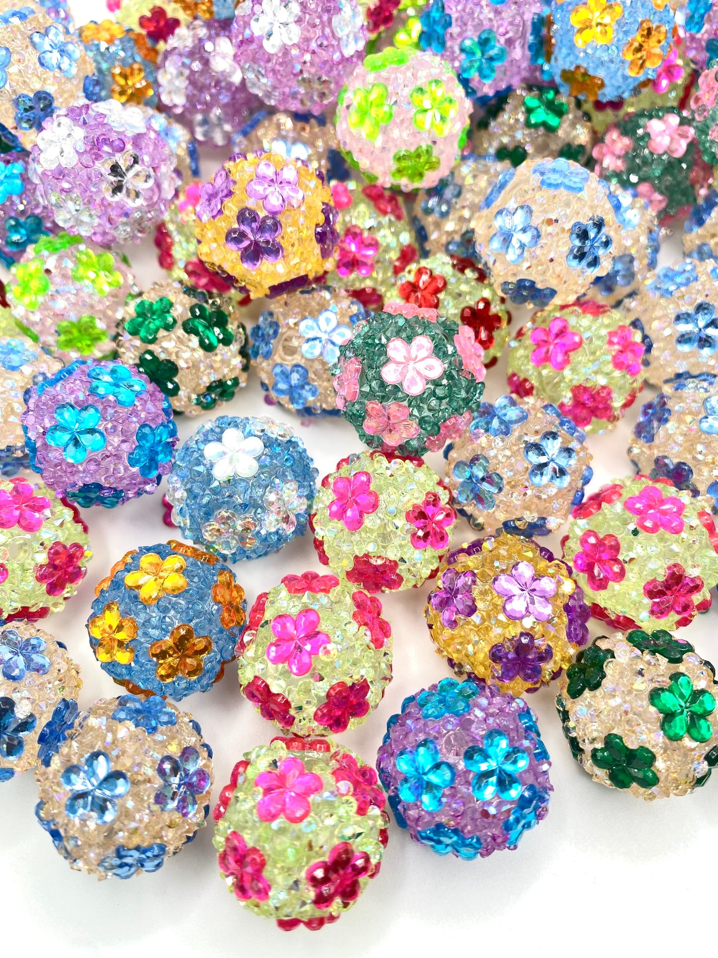 Flower Child Fancy Acrylic Beads
