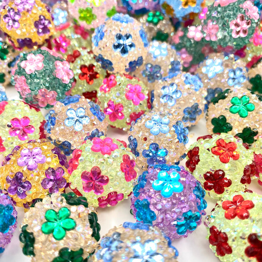 Flower Child Fancy Acrylic Beads