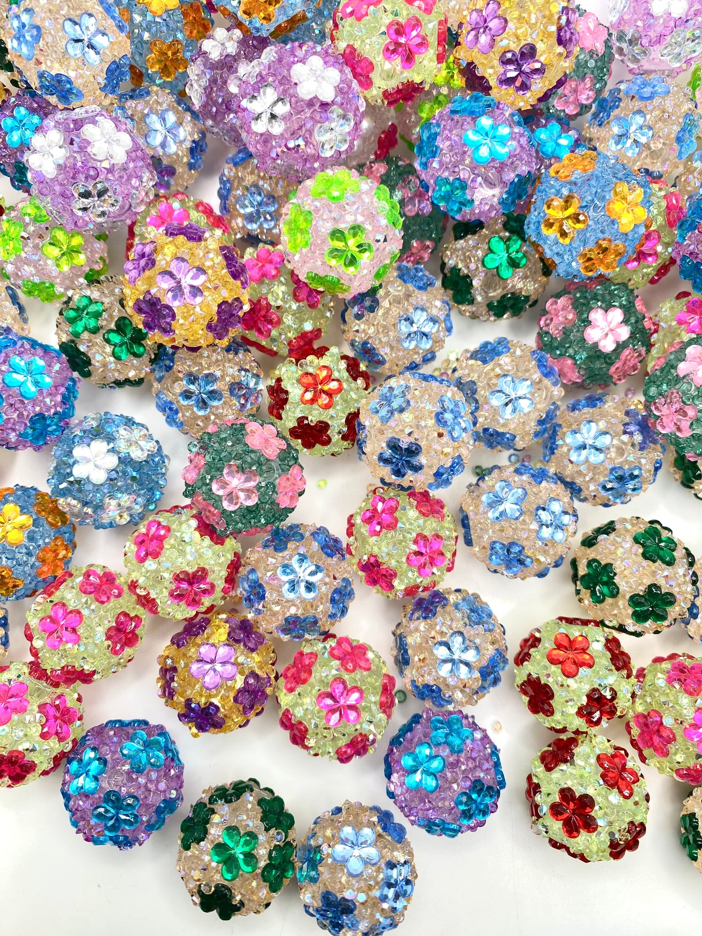 Flower Child Fancy Acrylic Beads