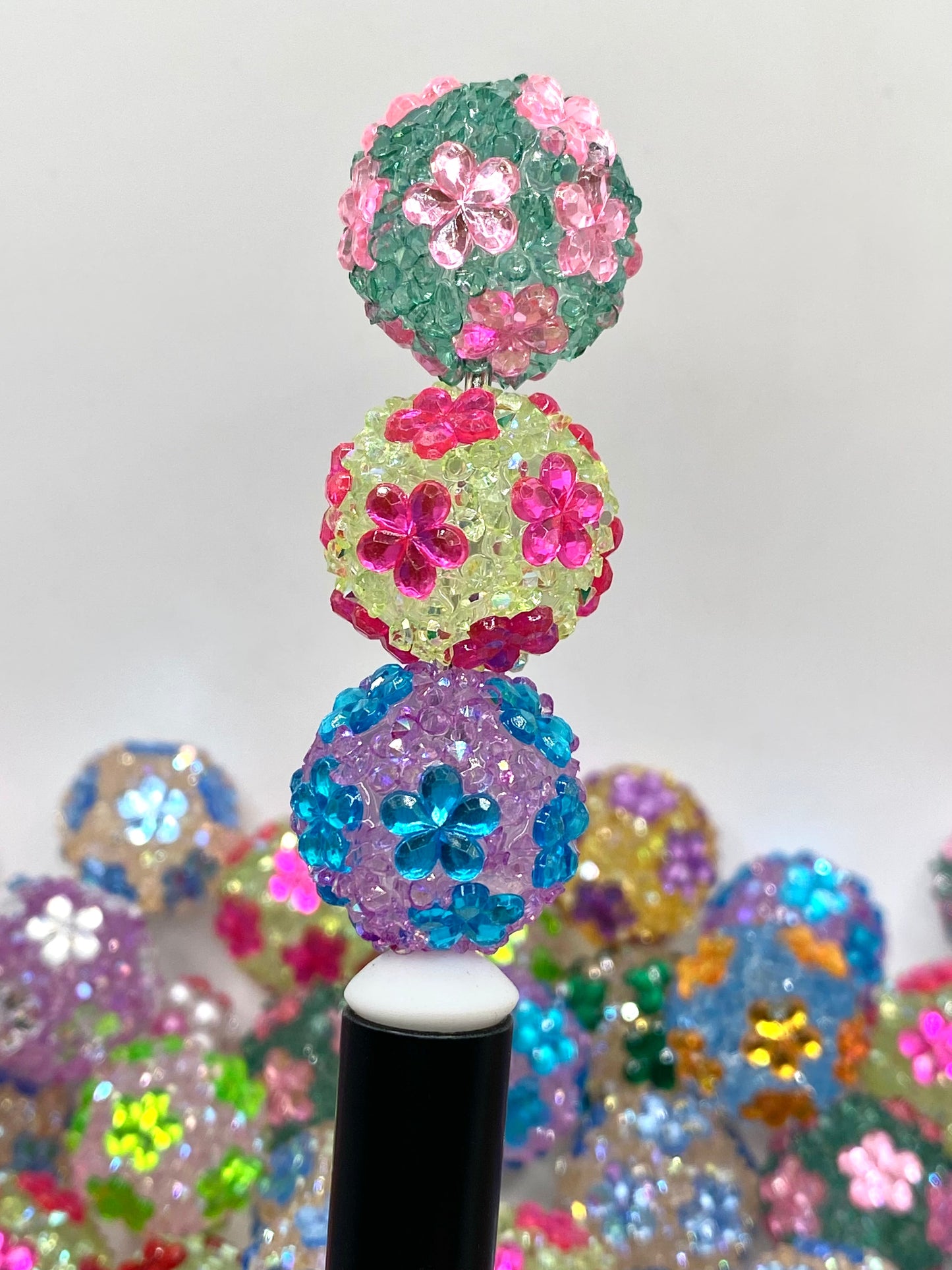 Flower Child Fancy Acrylic Beads