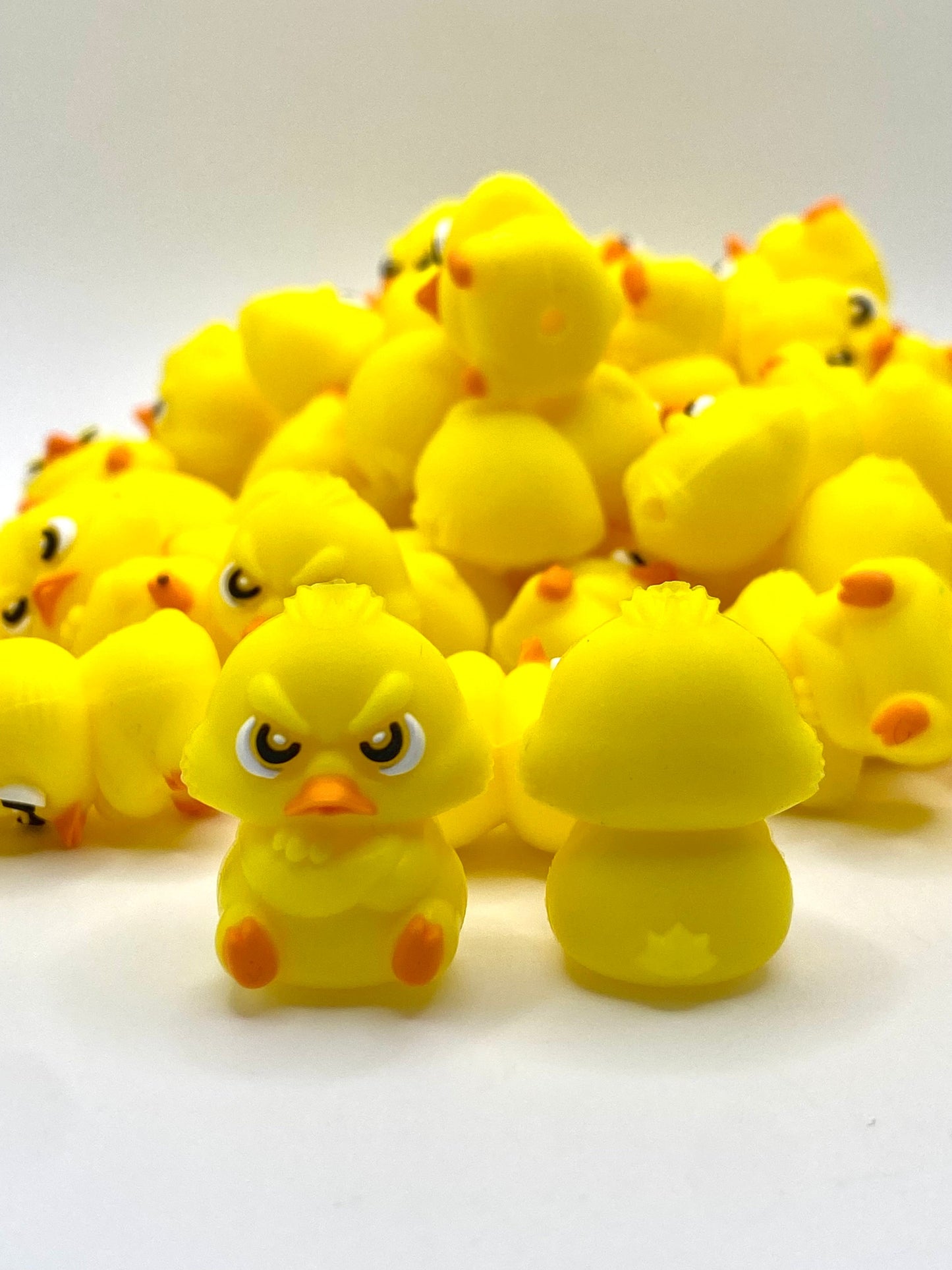 Angry Bird 3D Silicone Focal Beads