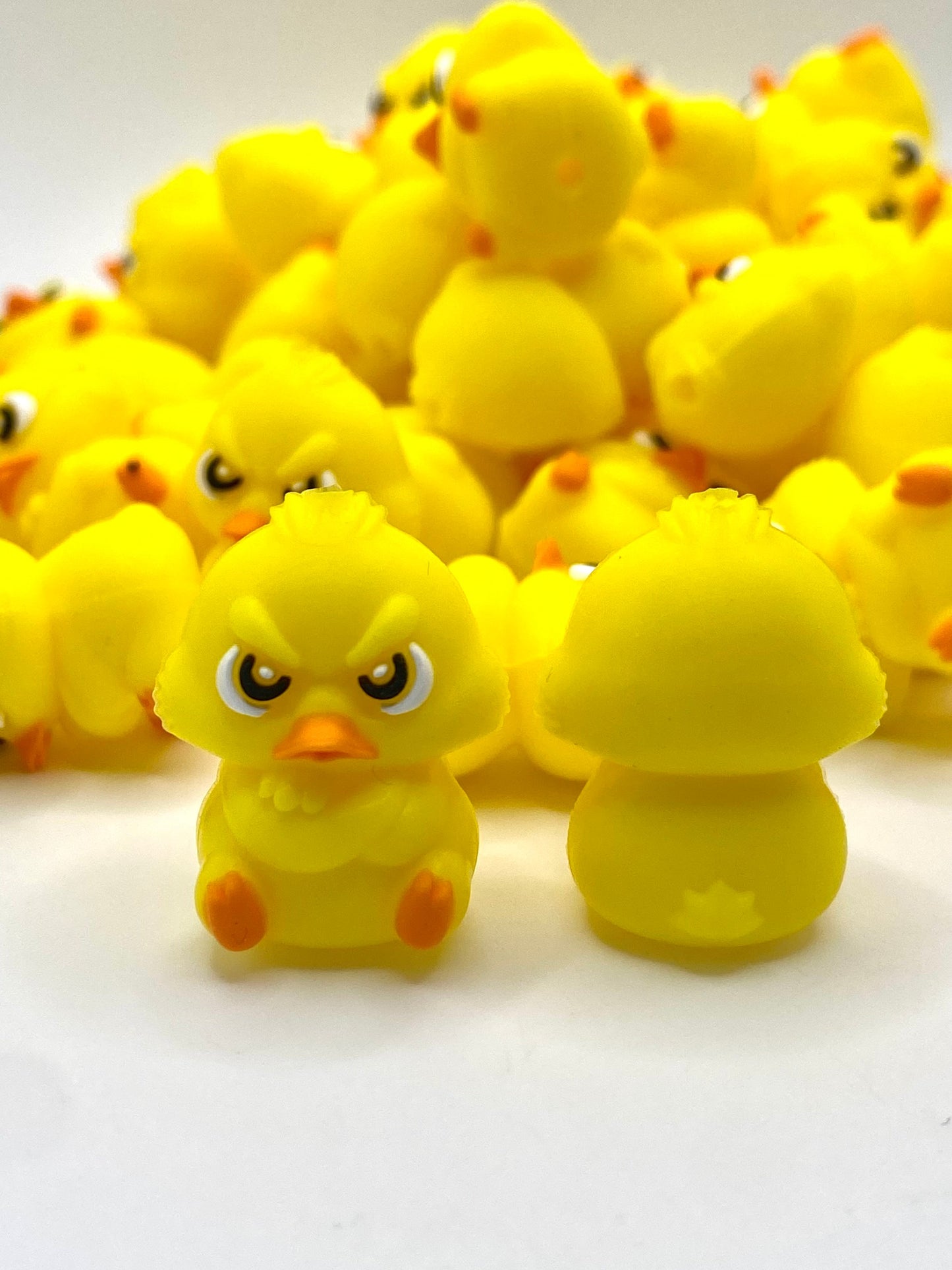 Angry Bird 3D Silicone Focal Beads