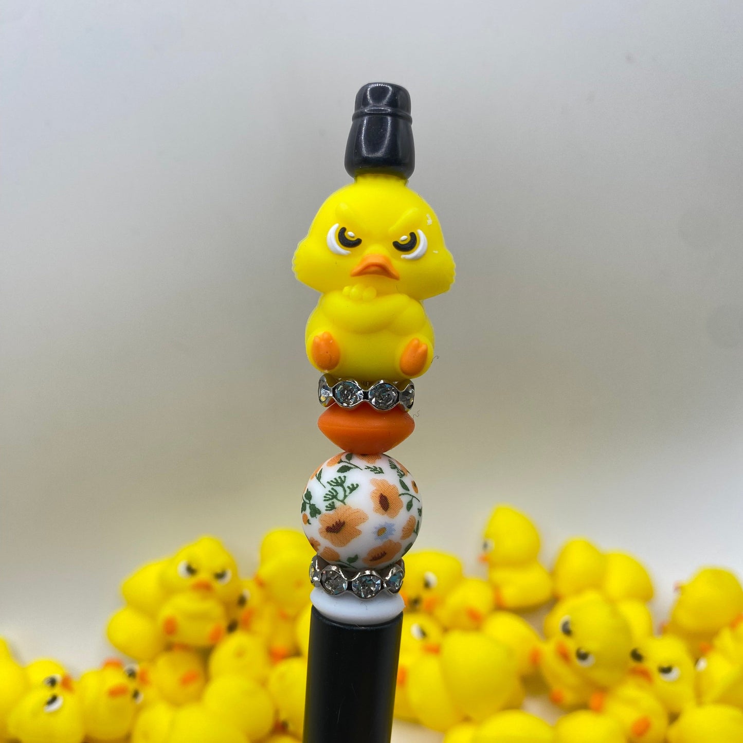 Angry Bird 3D Silicone Focal Beads