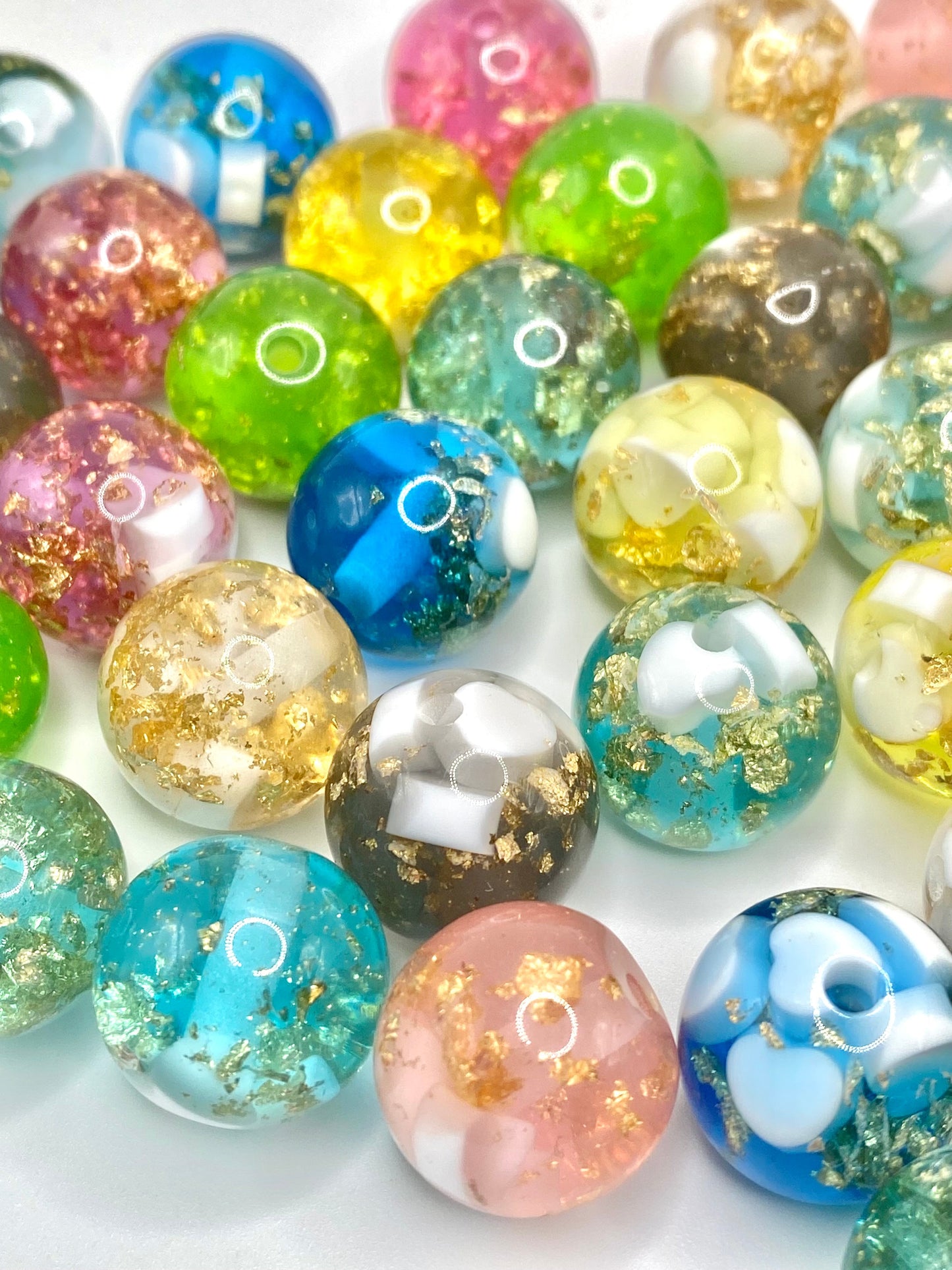 Forever in My Heart Acrylic Beads